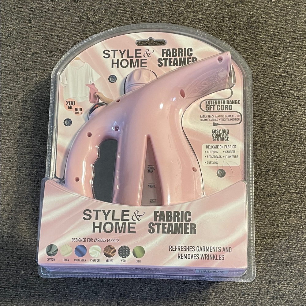 Pink Fabric Steamer